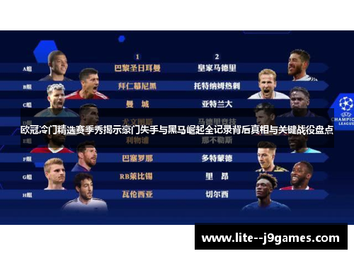 欧冠冷门精选赛季秀揭示豪门失手与黑马崛起全记录背后真相与关键战役盘点